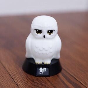 Harry Potter Hedwig Owl Mini Mood Light Paladone Wizarding World LED Desk Lamp